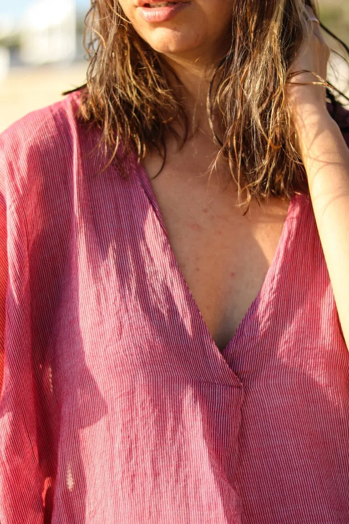 Red Beach Dress