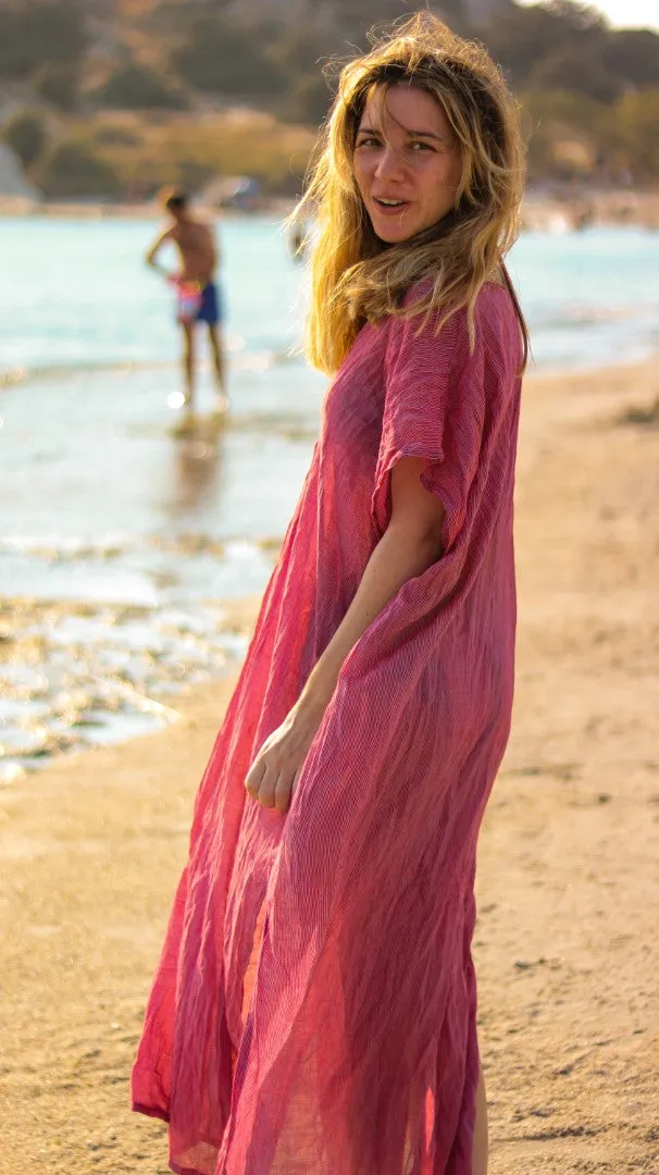Red Beach Dress