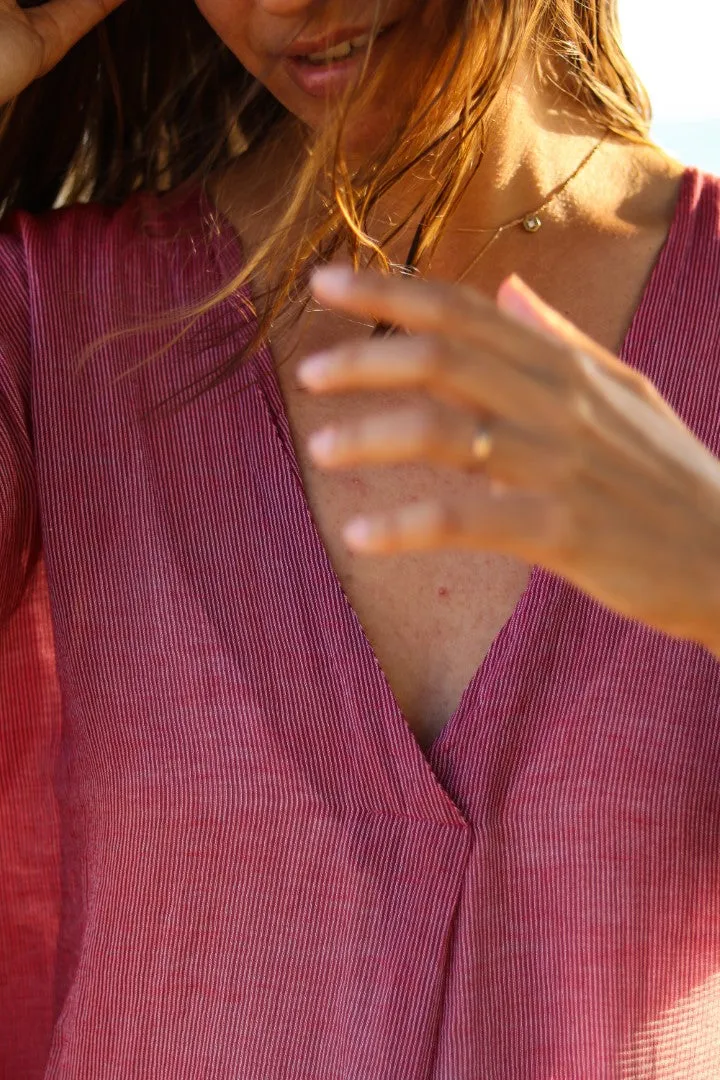 Red Beach Dress
