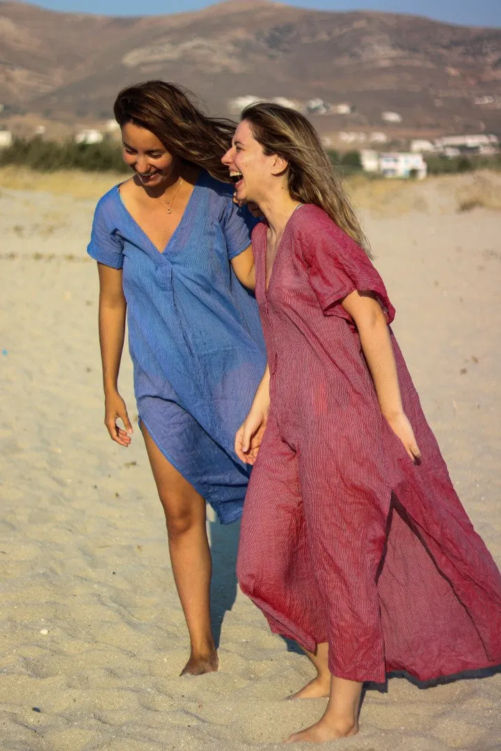Red Beach Dress