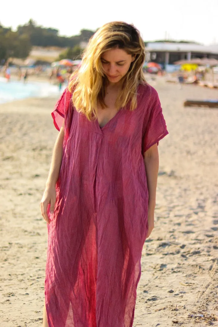 Red Beach Dress