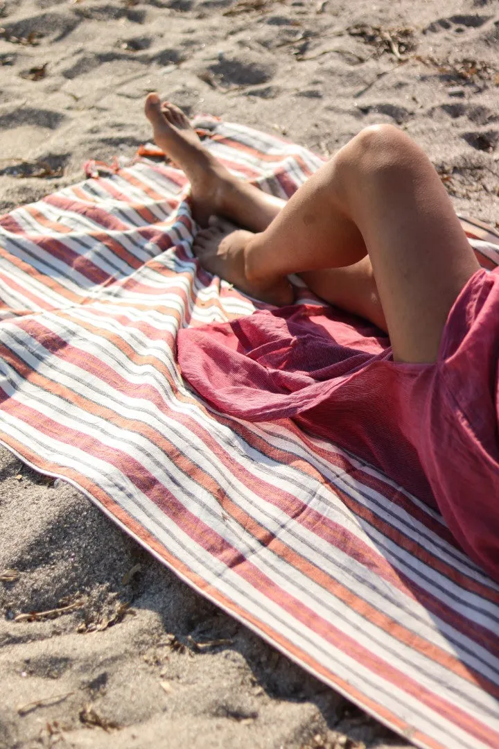 Red Beach Dress