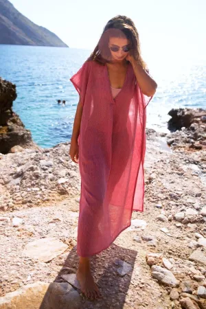 Red Beach Dress
