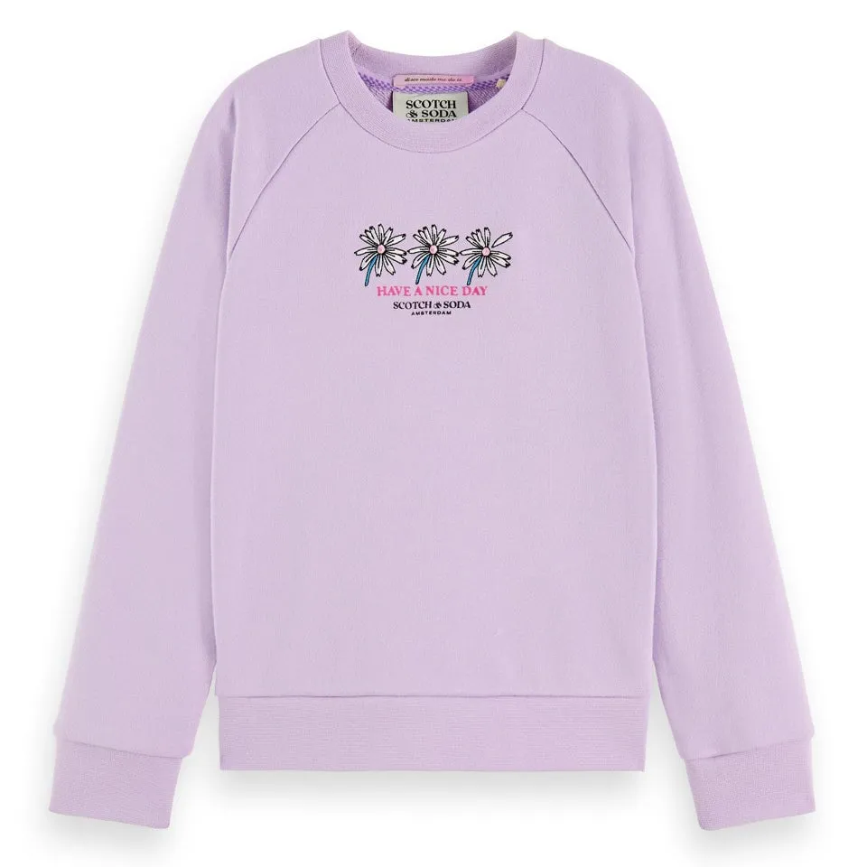 Regular-Fit Artwork Sweatshirt