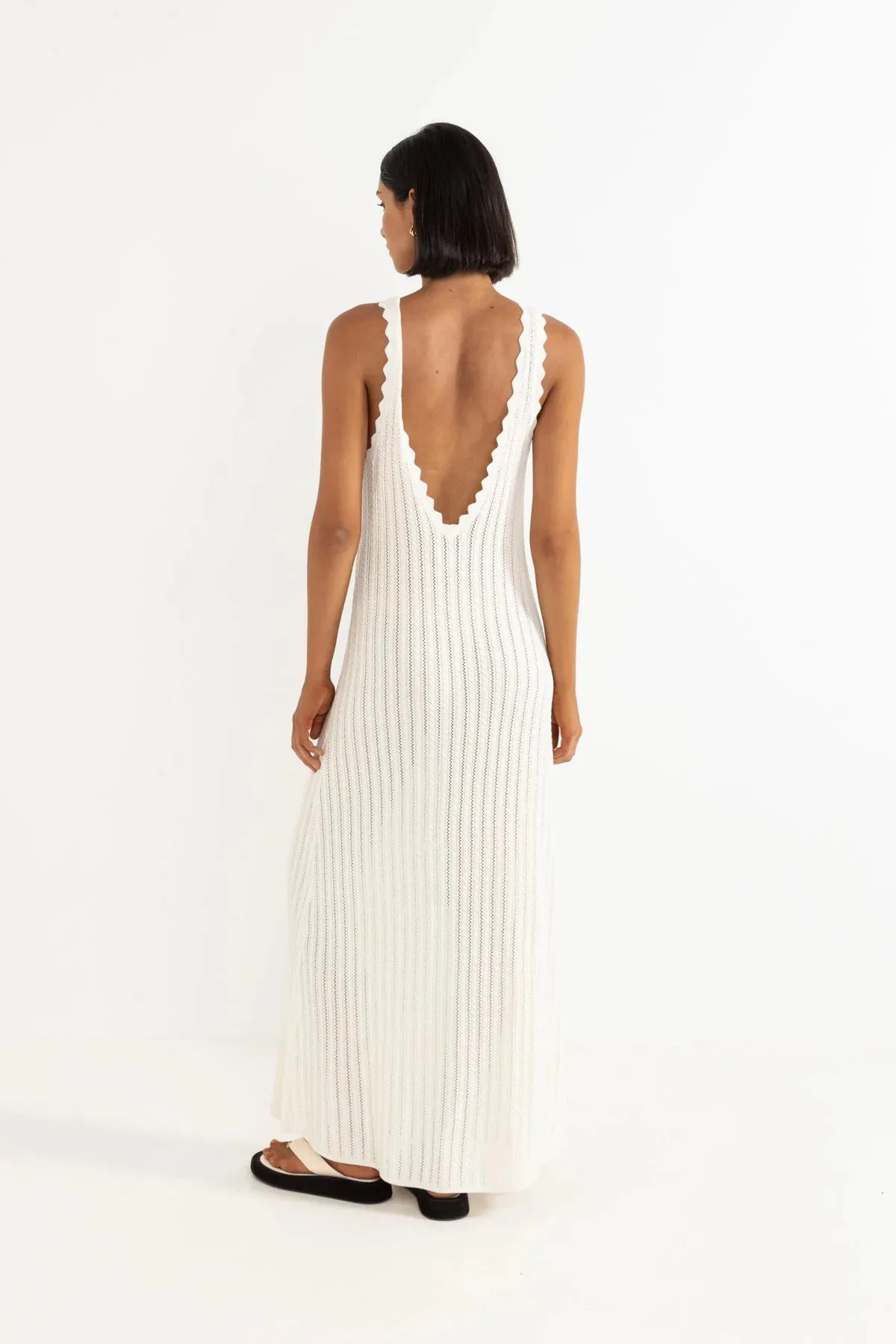 Rhythm Women’s Scallop Knit Dress