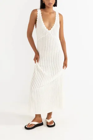 Rhythm Women’s Scallop Knit Dress