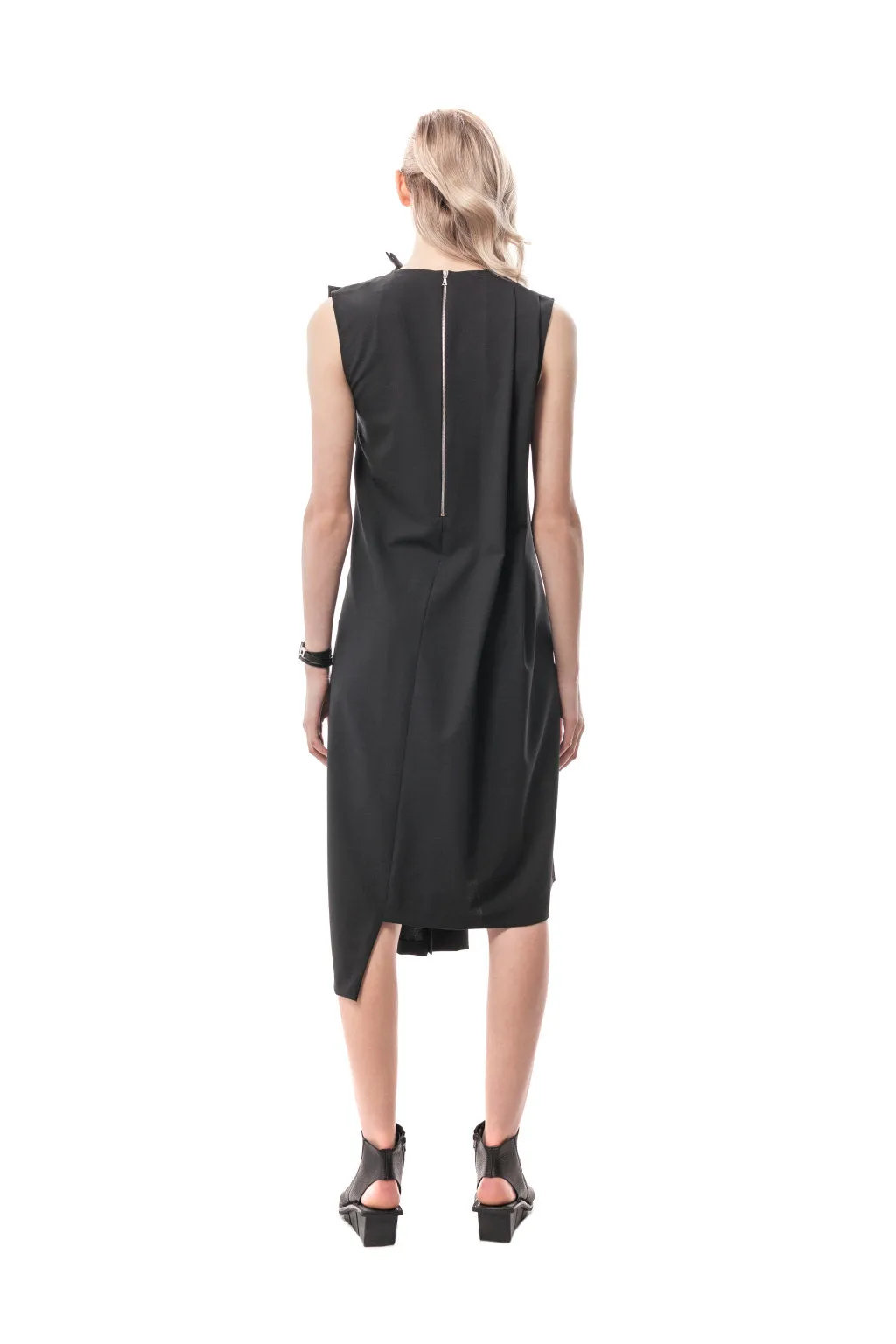 Rivoli Asymmetrical Romper Dress