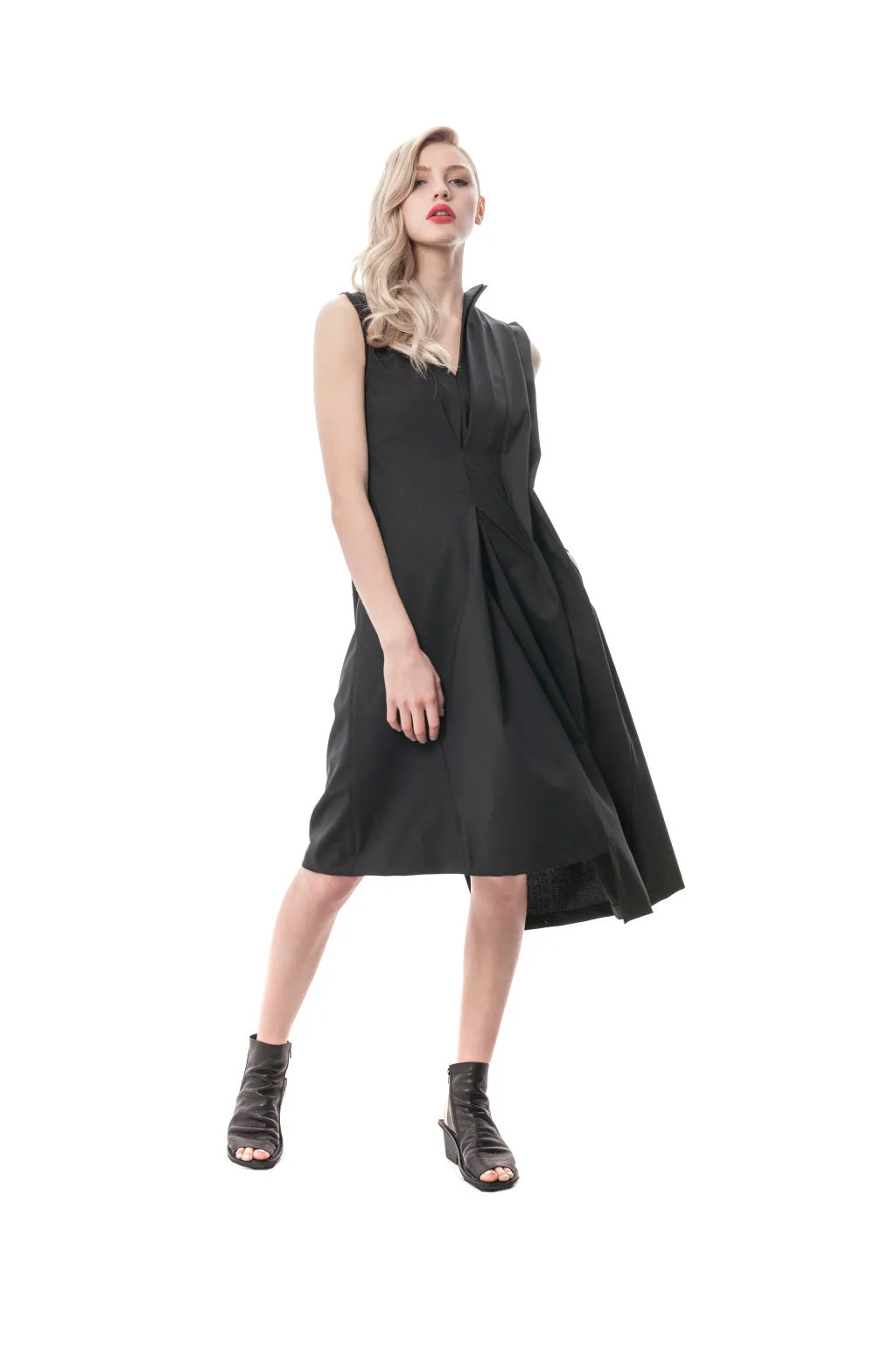 Rivoli Asymmetrical Romper Dress