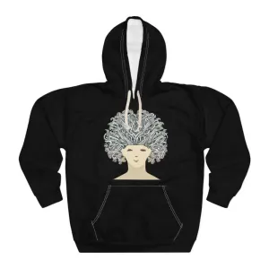 Rockin Crazy Hair Pullover Hoodie for Bold Vibes