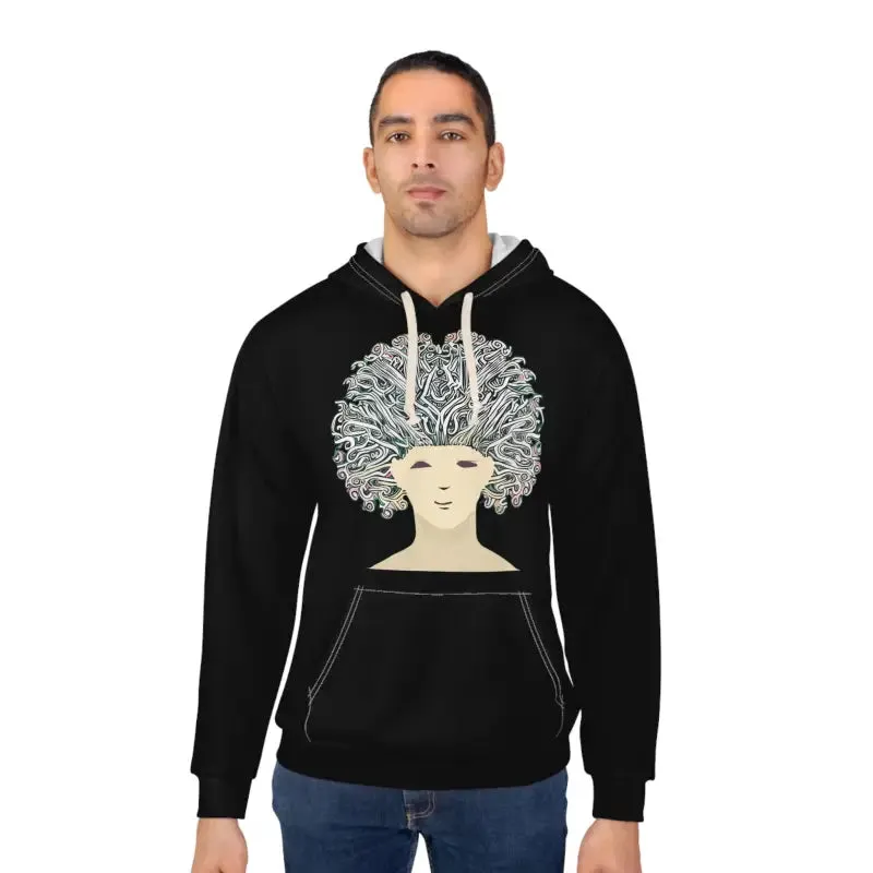 Rockin Crazy Hair Pullover Hoodie for Bold Vibes