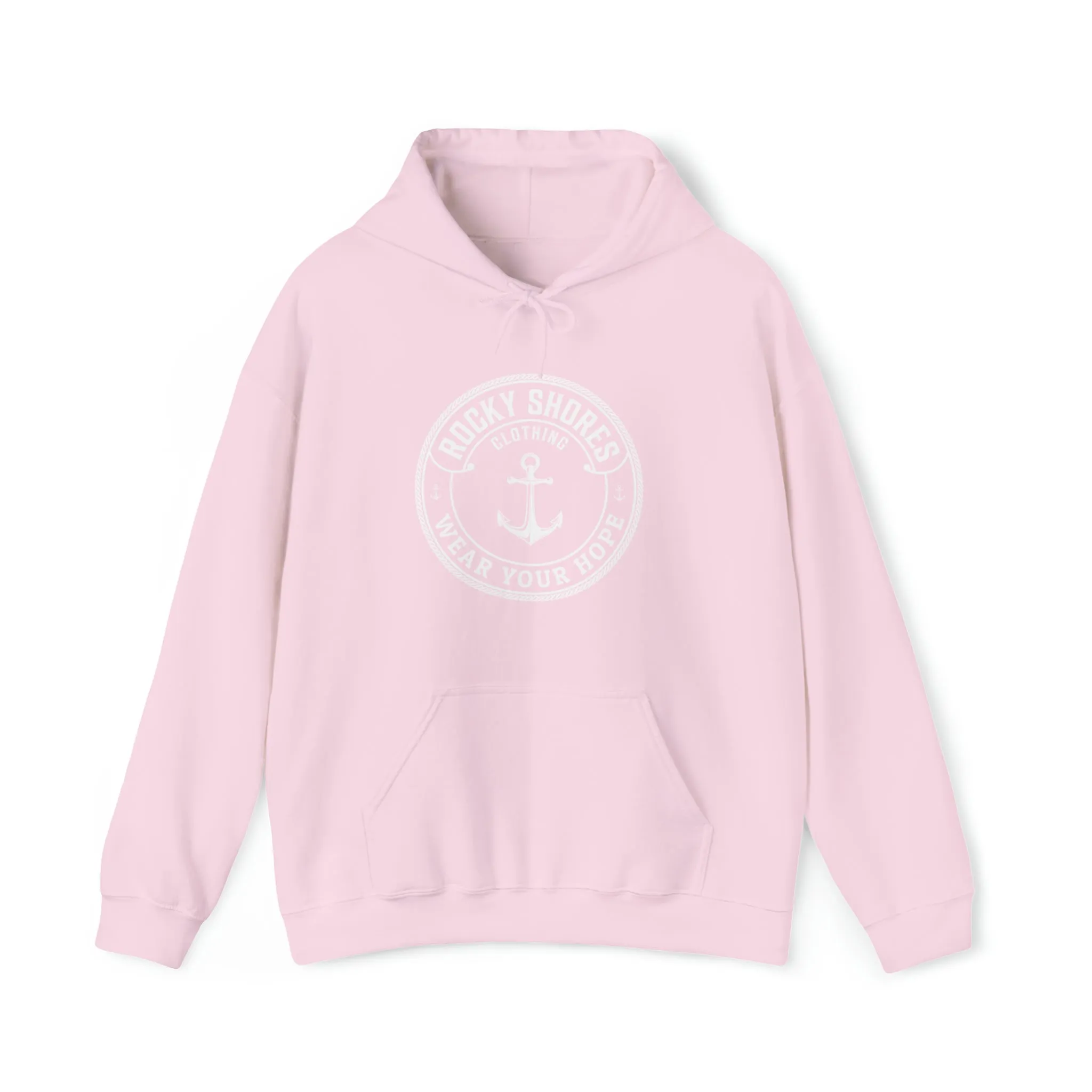 Rocky Shores Anchored in Hope Unisex Hoodie