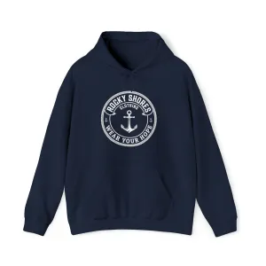 Rocky Shores Anchored in Hope Unisex Hoodie