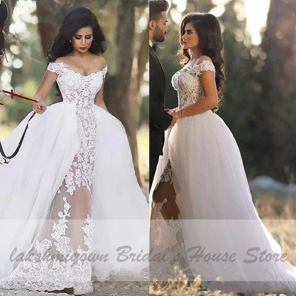 Roycebridal Mermaid Wedding Dress Vintage Lace Bridal Dresses