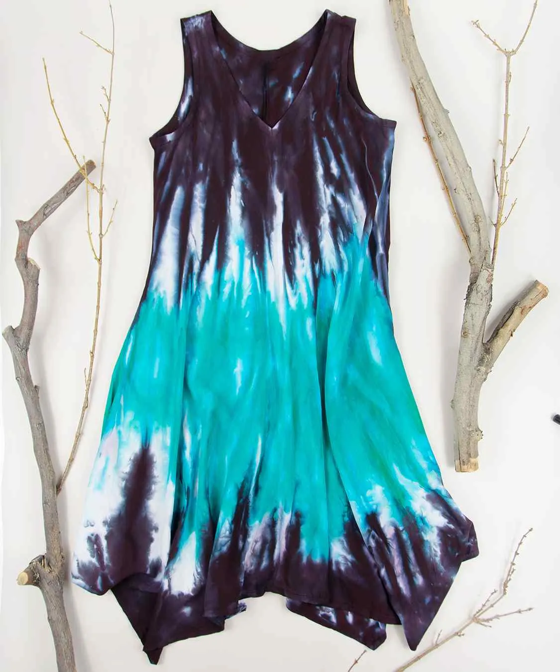 Rusalka Tie Dye Dress