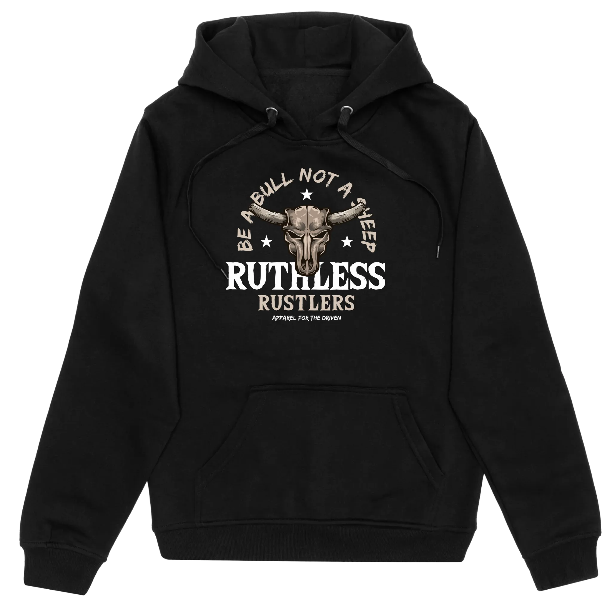 Ruthless Rustlers Bull Not Sheep Hoodie