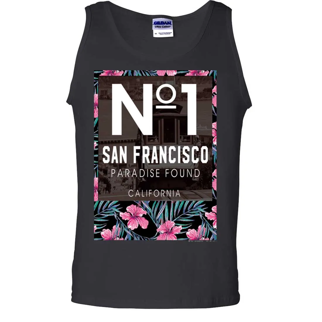 San Francisco No. 1 Paradise Found California Asst Colors Tank Top
