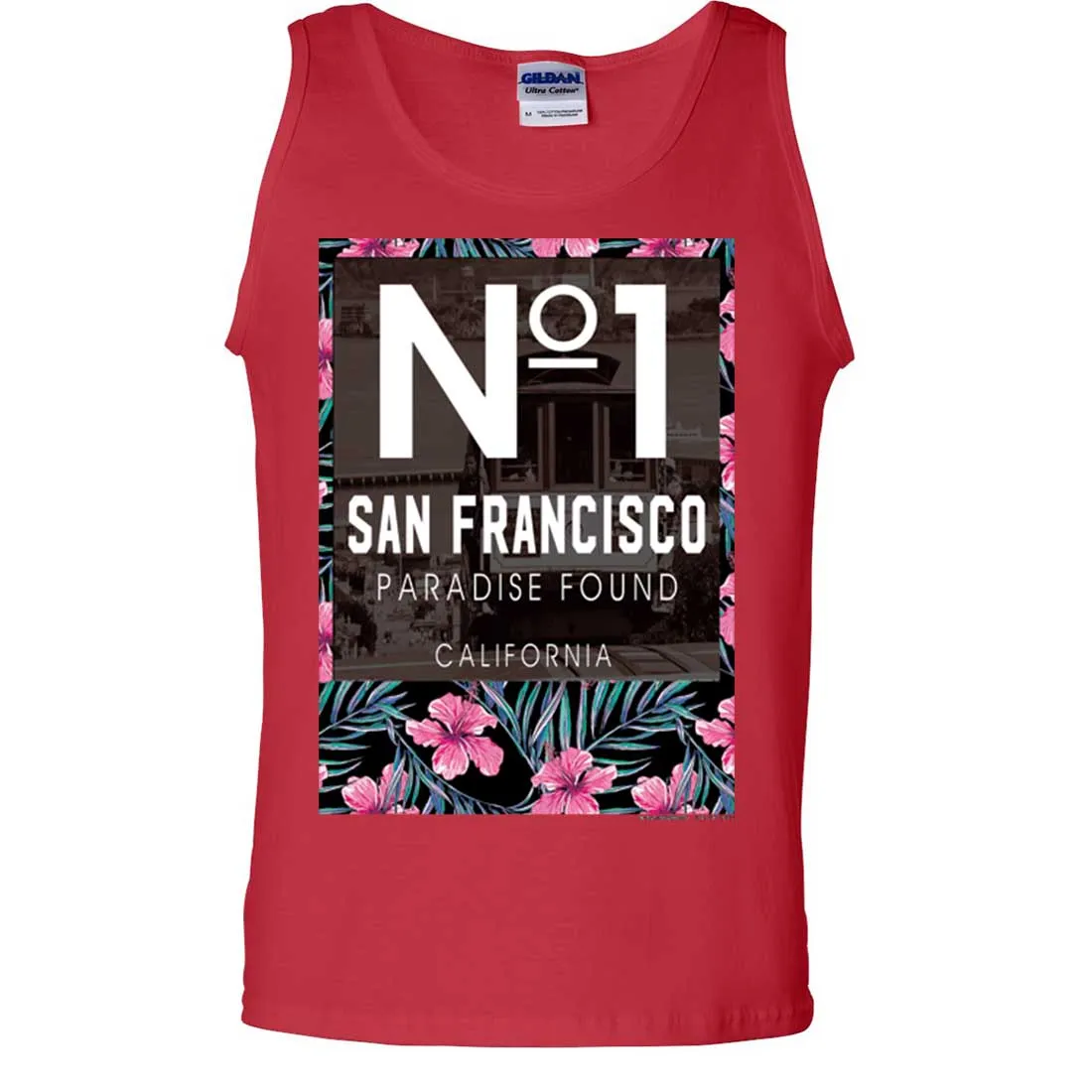 San Francisco No. 1 Paradise Found California Asst Colors Tank Top