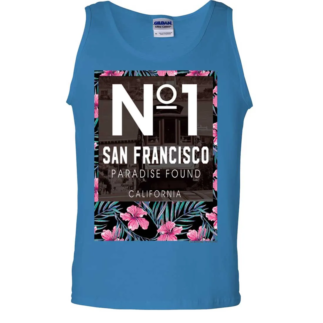 San Francisco No. 1 Paradise Found California Asst Colors Tank Top