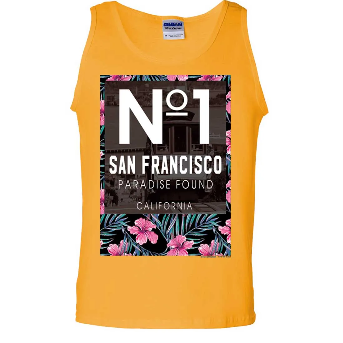 San Francisco No. 1 Paradise Found California Asst Colors Tank Top