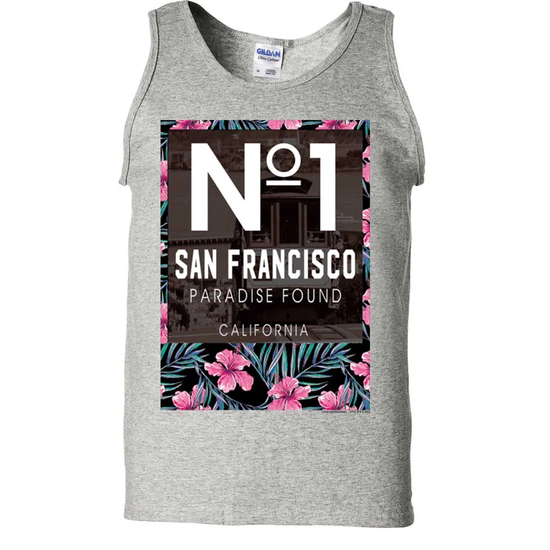 San Francisco No. 1 Paradise Found California Asst Colors Tank Top
