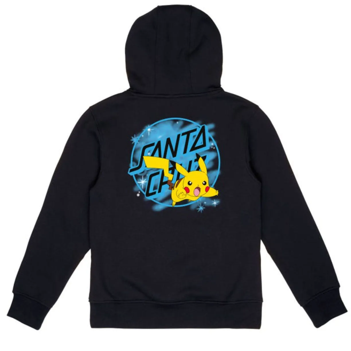 Santa Cruz Youth Hood Youth Pikachu Spray Dot Hood