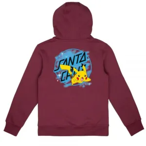 Santa Cruz Youth Hood Youth Pikachu Spray Dot Hood