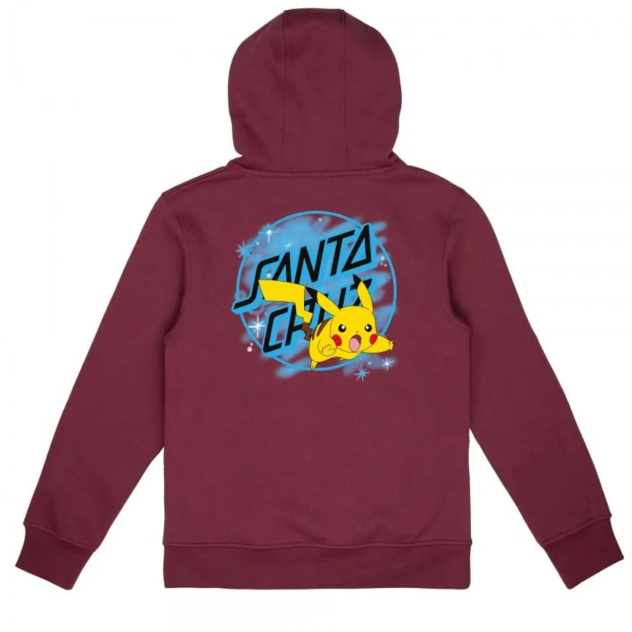 Santa Cruz Youth Hood Youth Pikachu Spray Dot Hood