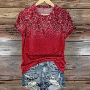 Scarcy - Red Themed T-Shirt