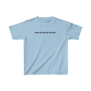 Sizes Youth T-shirt