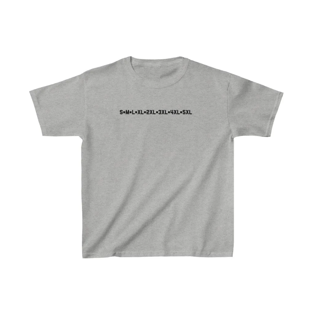 Sizes Youth T-shirt