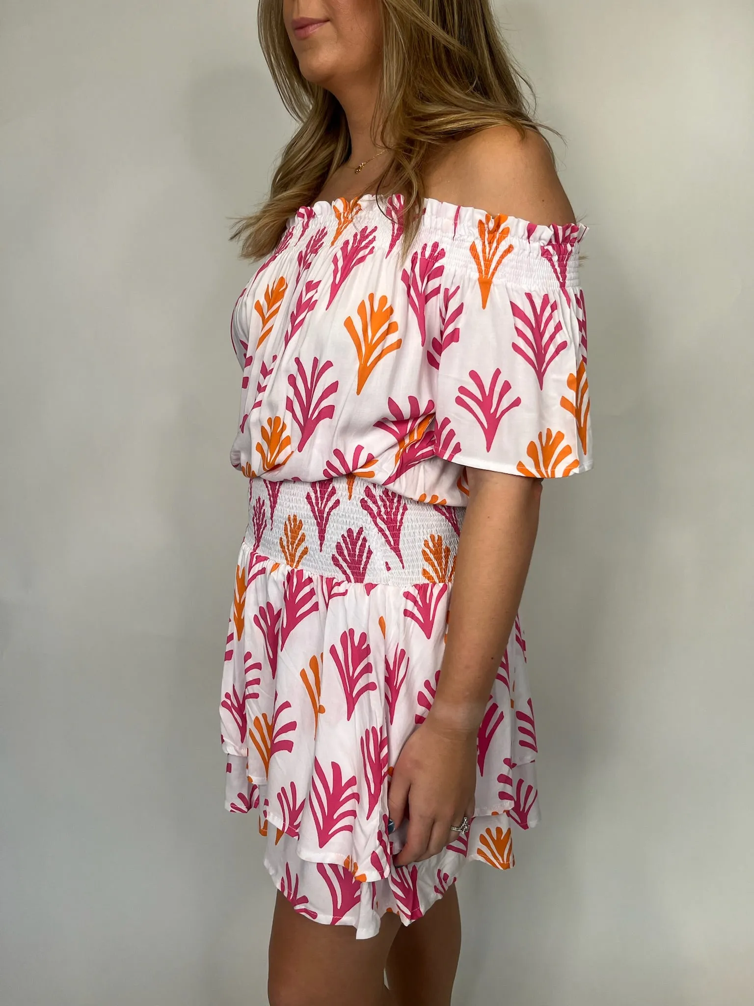 Skemo Seaweed New Gypsy Dress Pink