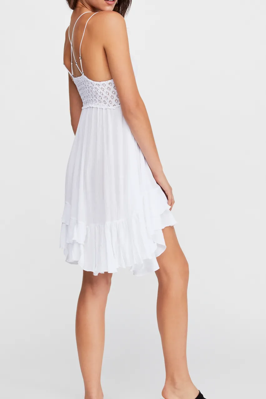 Sleeveless Crochet Lace Dress