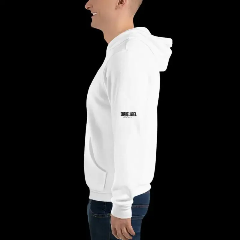 Snake Unisex Hoodie: All-Year Comfort & Style in Fleece Blend