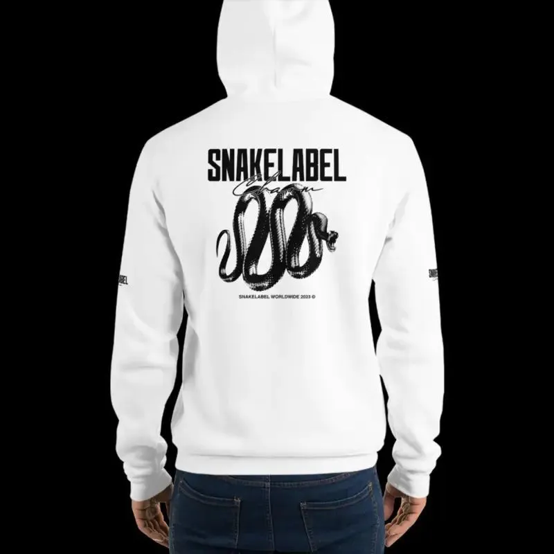 Snake Unisex Hoodie: All-Year Comfort & Style in Fleece Blend
