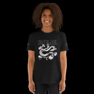 Snake Unisex T-Shirt: Premium 100% Ring-Spun Cotton Tee with Double Stitching