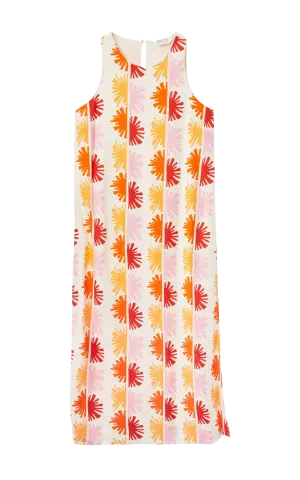 Solei Printed Long Dress