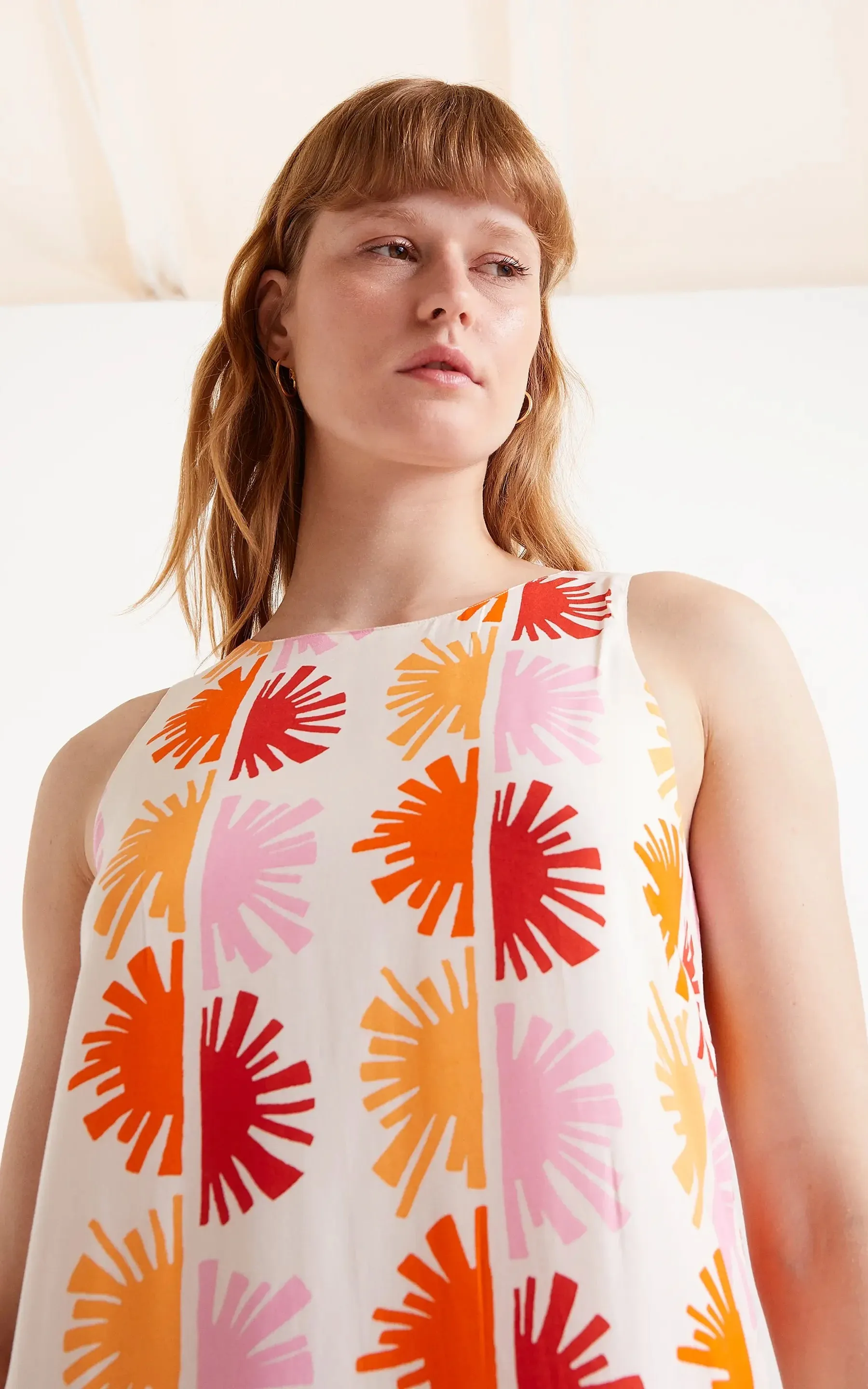 Solei Printed Long Dress