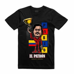 Streetwear on Demand CARICATURE PABLO TEE BLACK