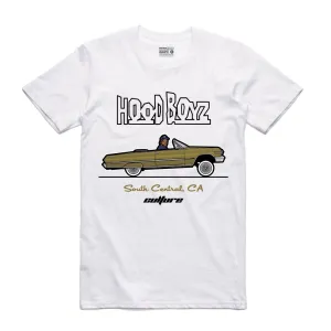 Streetwear on Demand CULTURE DOUGH BOY HOOD BOYZ TEE WHITE