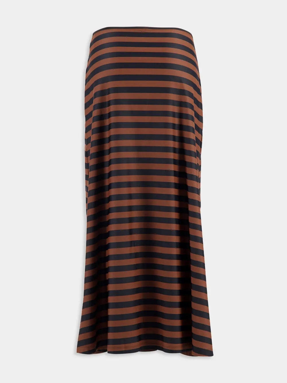 Stripes Anesha Midi Skirt