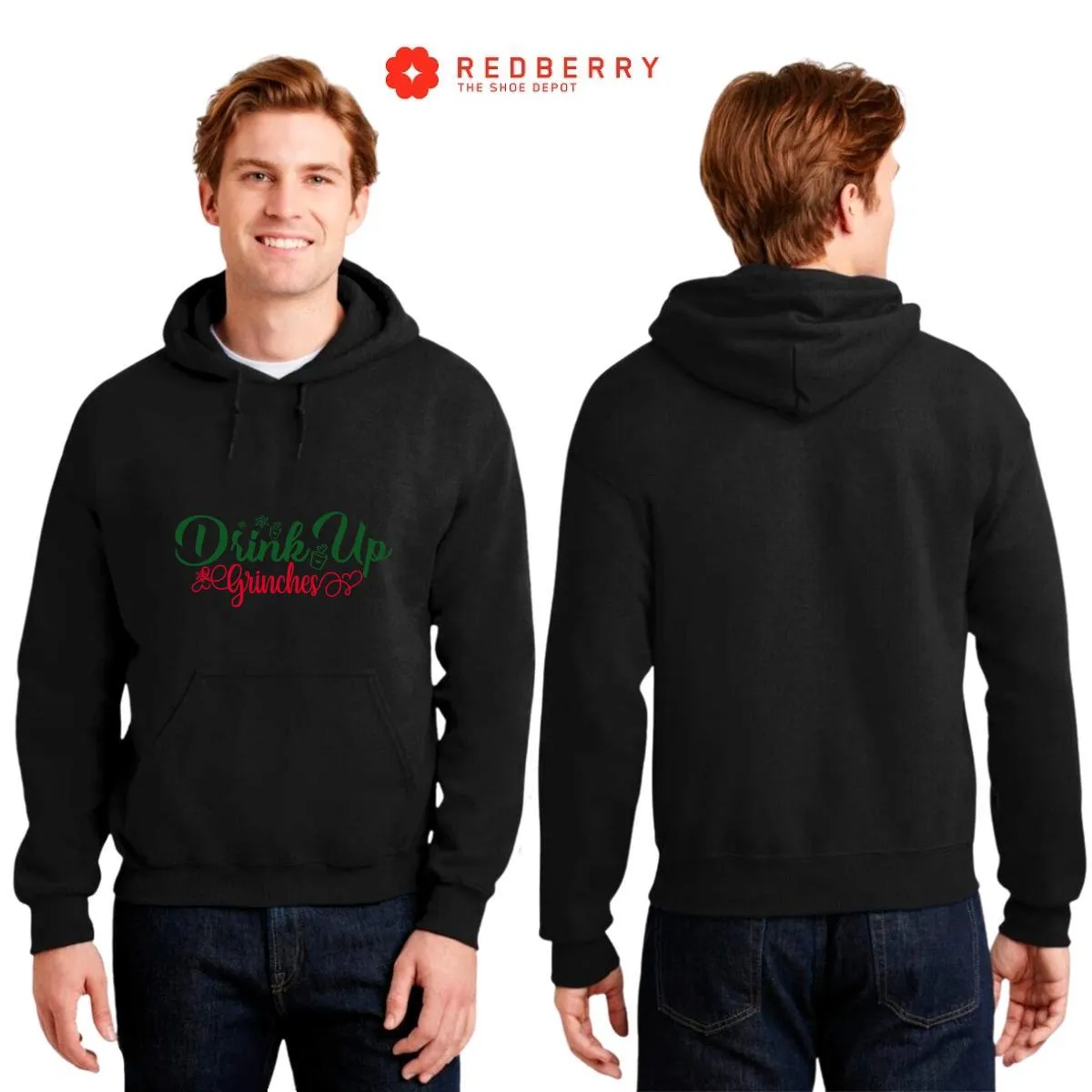 Sudadera Deportiva Hombre Navideña Hoodie 042
