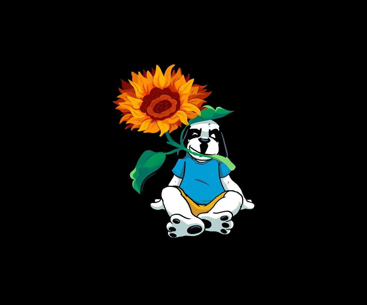Sunflower Dog T-shirt