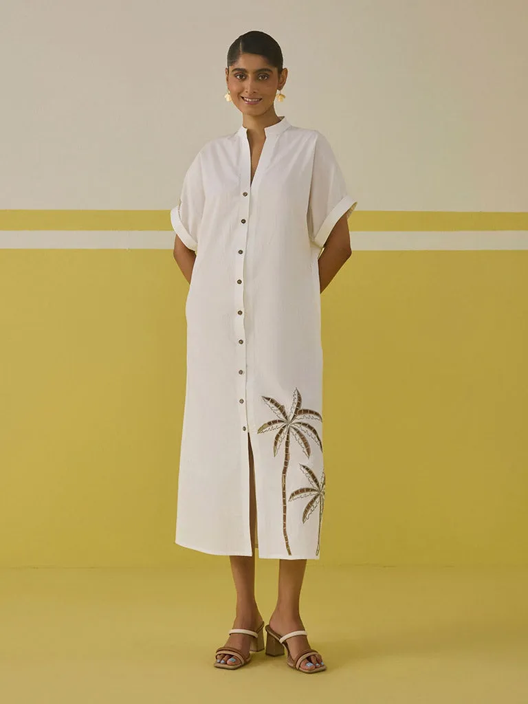 Sunshine Palm Maxi Dress