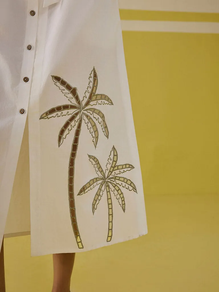 Sunshine Palm Maxi Dress