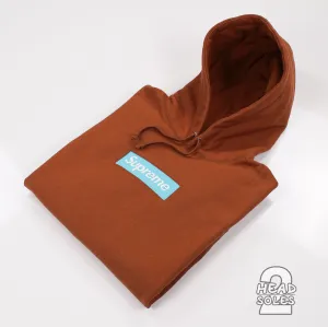 Supreme Box Logo Hoodie "FW 17 Teal/Rust"