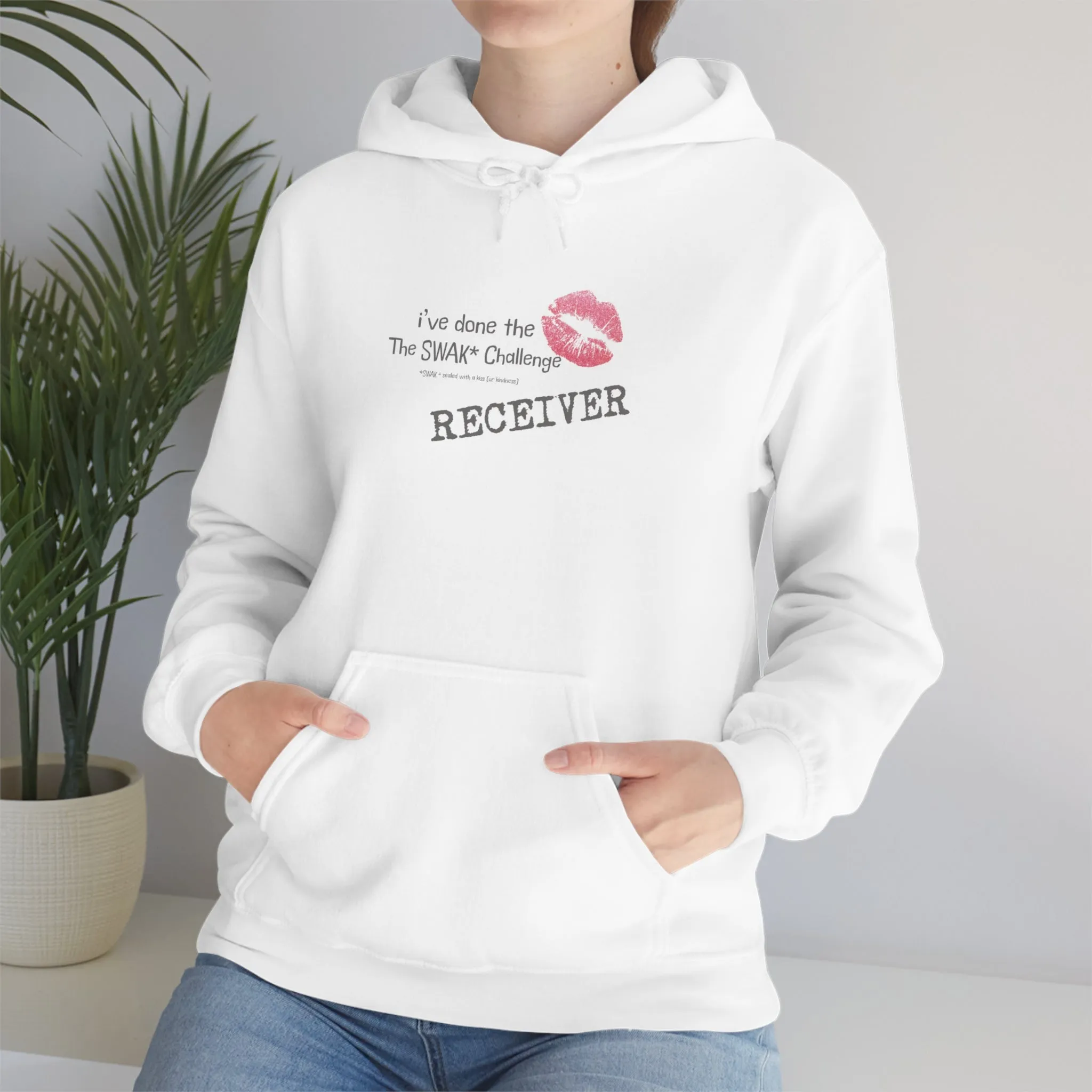 SWAK Challenge Unisex Heavy Blend Hoodie Receiver