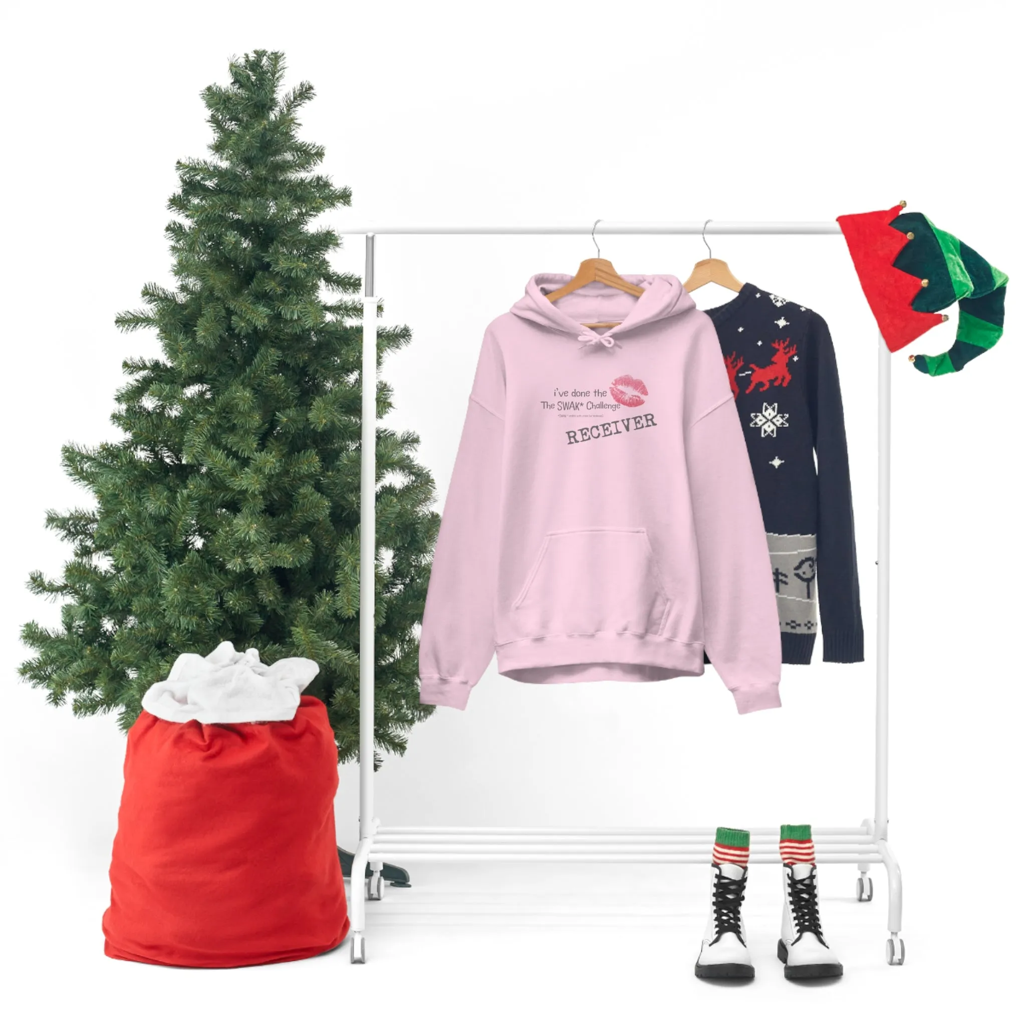 SWAK Challenge Unisex Heavy Blend Hoodie Receiver
