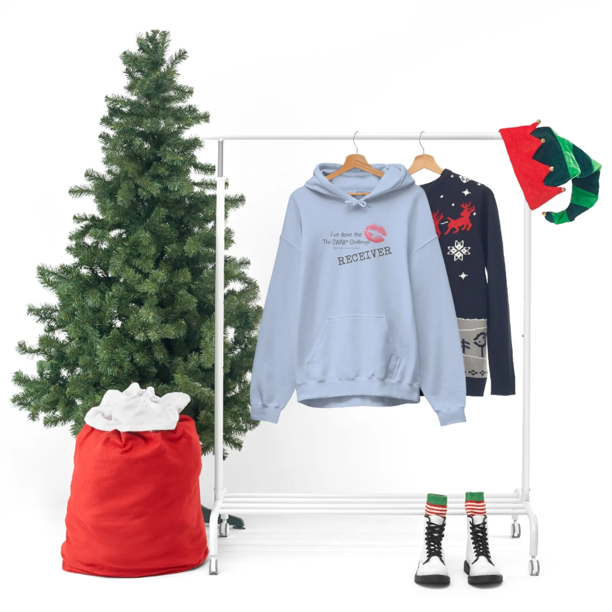 SWAK Challenge Unisex Heavy Blend Hoodie Receiver