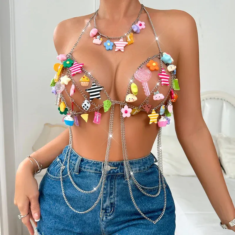 Sweet Treat Candycore Bra Top