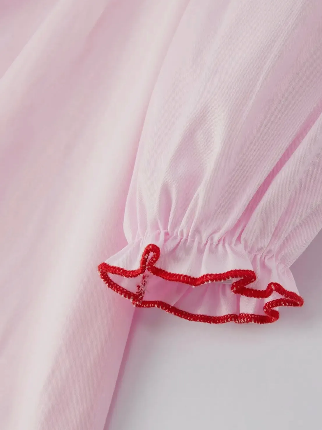 Sweetheart Smocked Dress: Light Pink